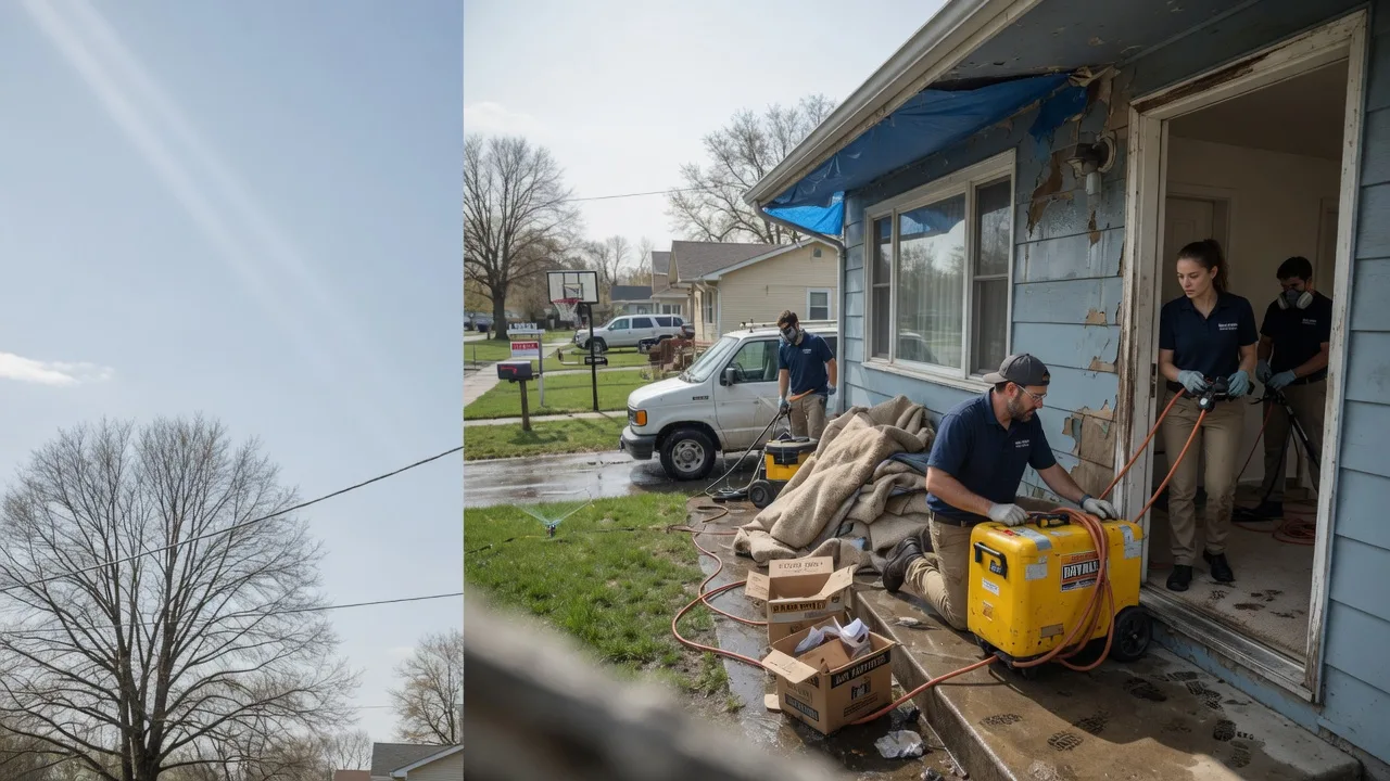 Basement Flood Cleanup in Epping, ND near me